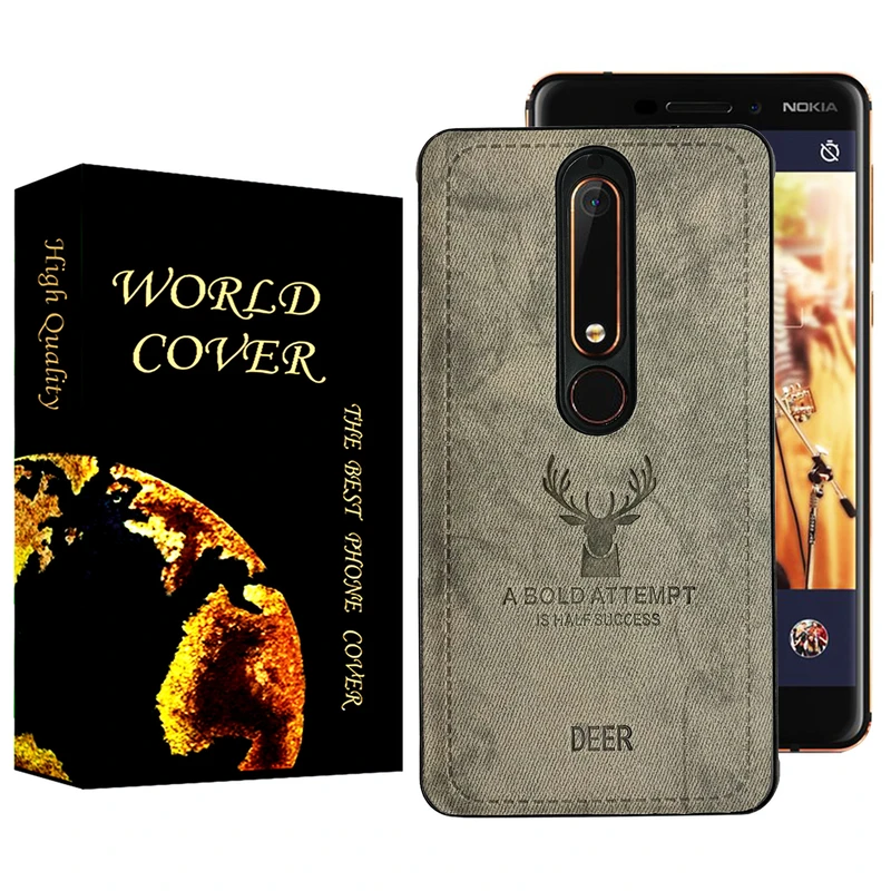 کاور دنیای قاب مدل گوزنی کد Deer مناسب برای گوشی موبایل نوکیا  6.1