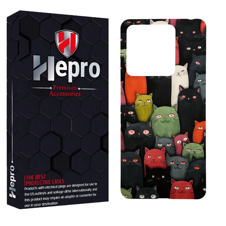 کاور هپرو مدل MC مناسب برای گوشی موبایل شیائومی Redmi Note 13 Pro 4G