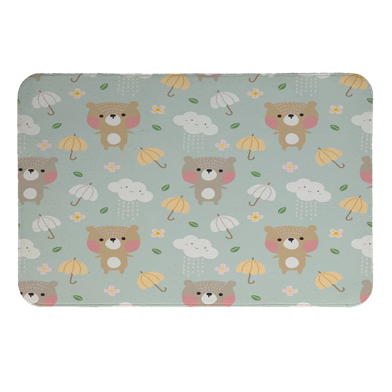 پادری طرح کودکانه کد 9372 سایز 70x50 سانتی متر