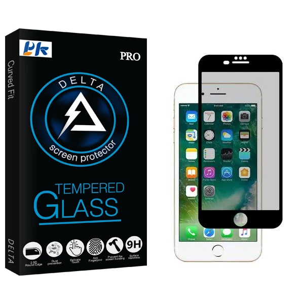 محافظ صفحه نمایش حریم شخصی پی کی مدل Delta مناسب برای گوشی موبایل اپل iPhone 7 Plus