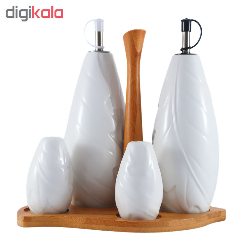 ست آبلیمو خوری و نمک پاش 5 پارچه کد P7629 ست آبلیمو خوری و نمک پاش 5 پارچه کد P7629