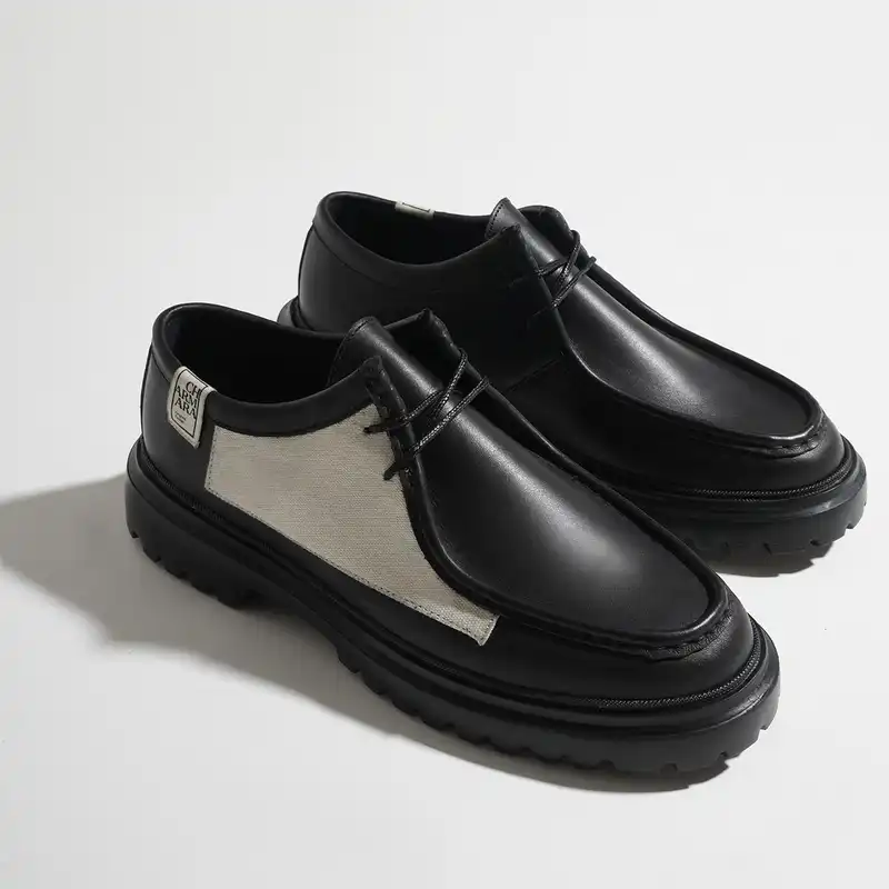 کفش روزمره مردانه چرم آرا مدل Harry