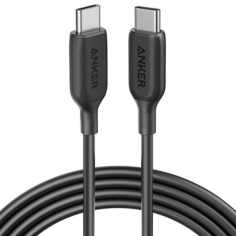 کابل تبدیل USB-C به USB-C انکر مدل PowerLine III A8856 طول 0.9 متر