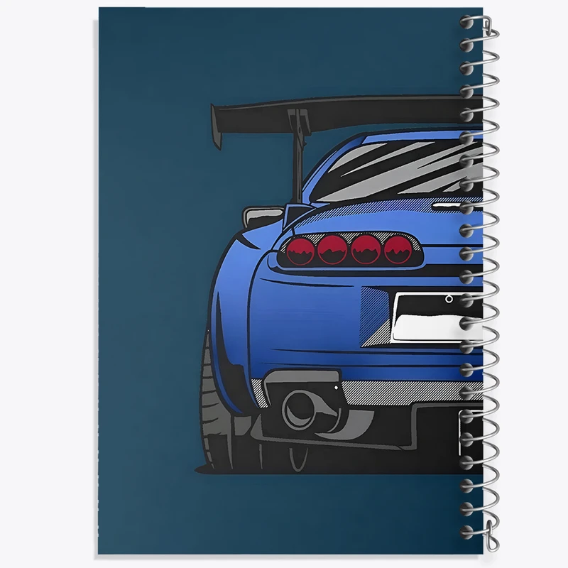دفتر مشق 50 برگ خندالو طرح ماشین اسپرت کد N2084