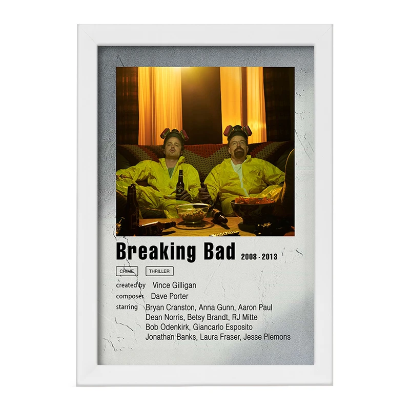 تابلو خندالو مدل بریکینگ بد (Breaking Bad) کد F11297