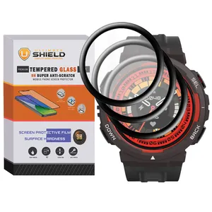 Ultimate Shield Pmma-UL Nano Screen Protector For Amazfit Active Edge Pack of 3