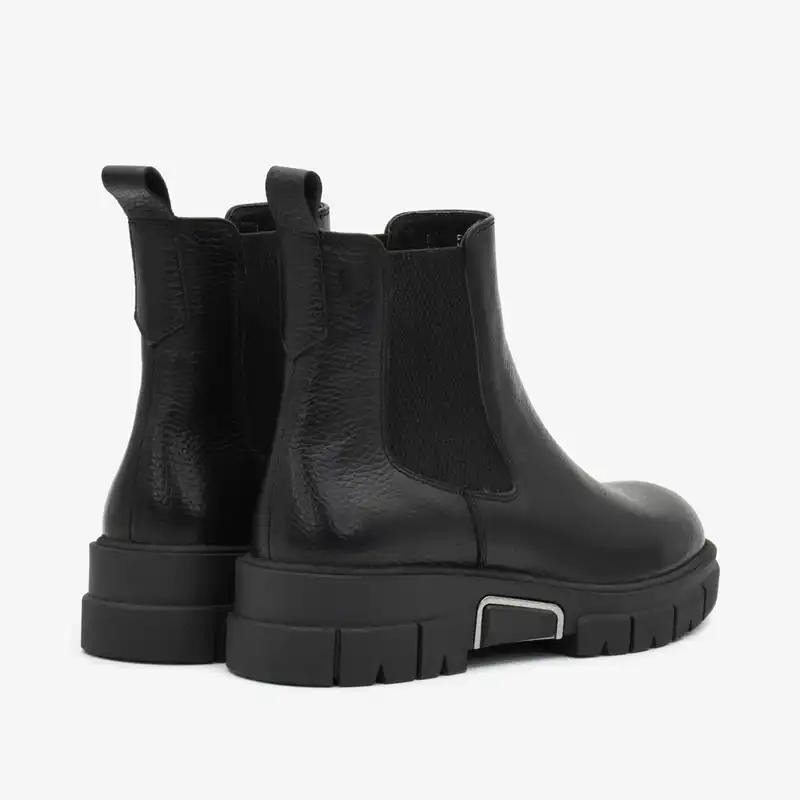 نیم بوت زنانه چرم تهران مدل U93