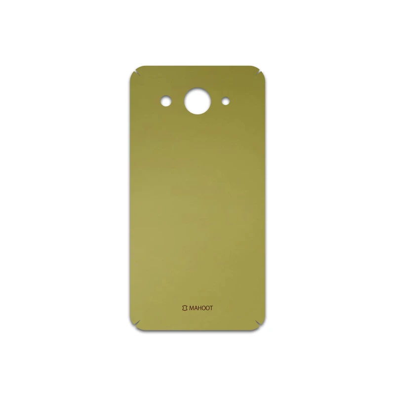 برچسب پوششی ماهوت مدل Matte-Gold مناسب برای گوشی موبایل هوآوی Y3 2018