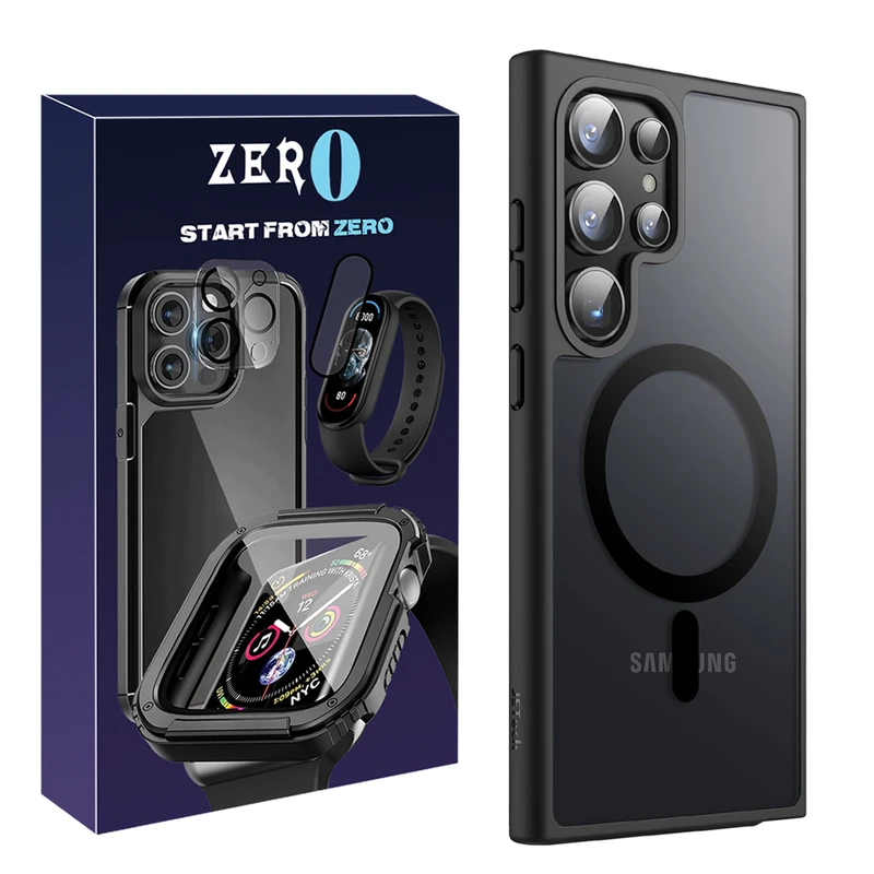 کاور زیرو مدل Magsafe Border ZR مناسب برای گوشی موبایل سامسونگ Galaxy S24 Ultra