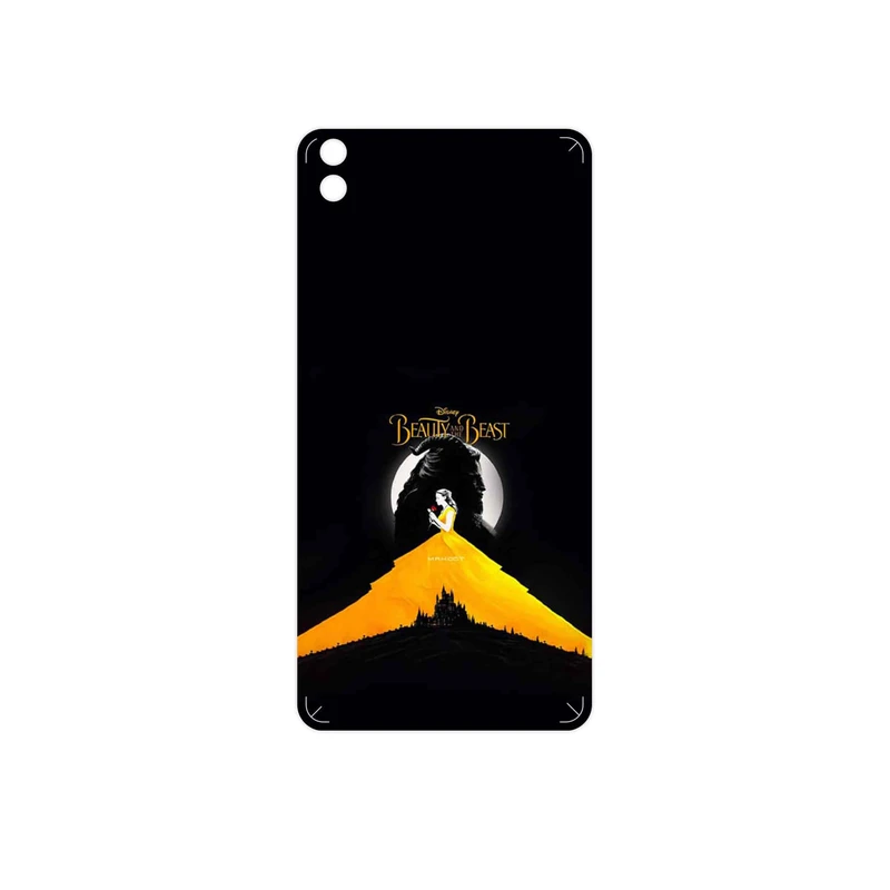 برچسب پوششی ماهوت مدل Beauty and the Beast مناسب برای گوشی موبایل اچ تی سی Desire 816