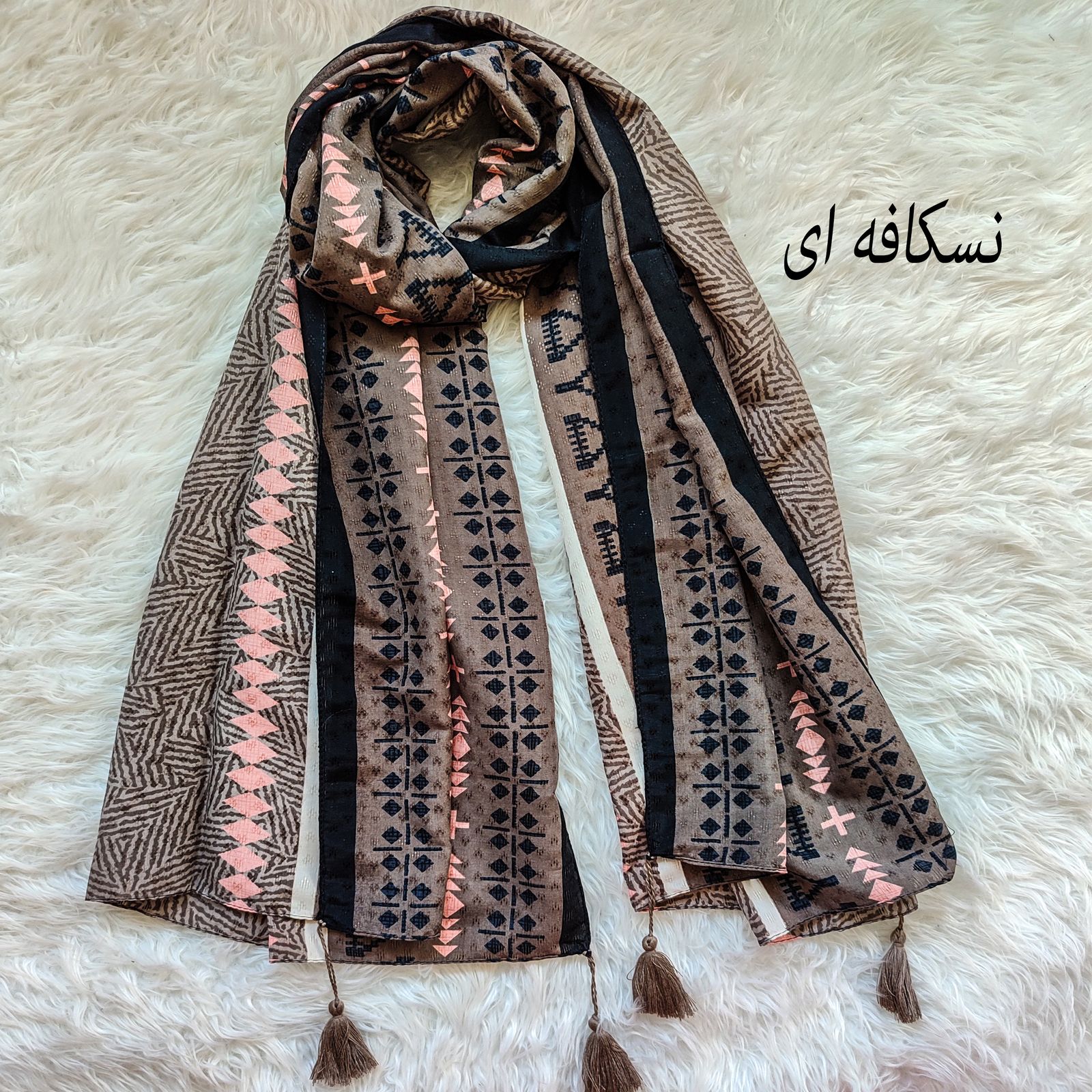 شال زنانه مدل اسپورتی کد  99102 -  - 5