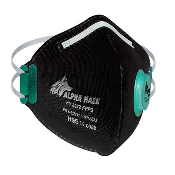 ماسک تنفسی آلفا ماسک کد N95 بسته 12 عددی