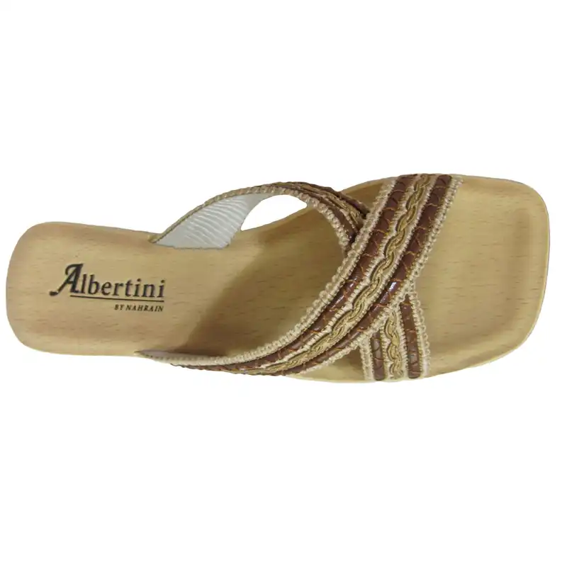 دمپایی زنانه آلبرتینی مدل پرنیان کد 404