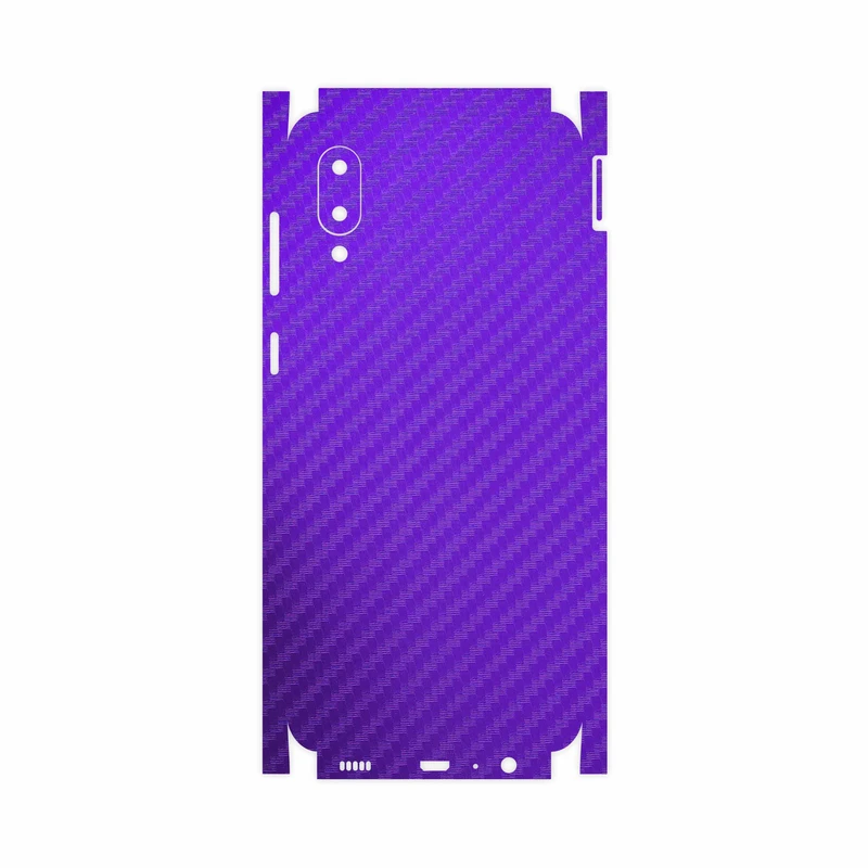 برچسب پوششی ماهوت مدل Purple-Fiber-FullSkin مناسب برای گوشی موبایل سامسونگ Galaxy M02