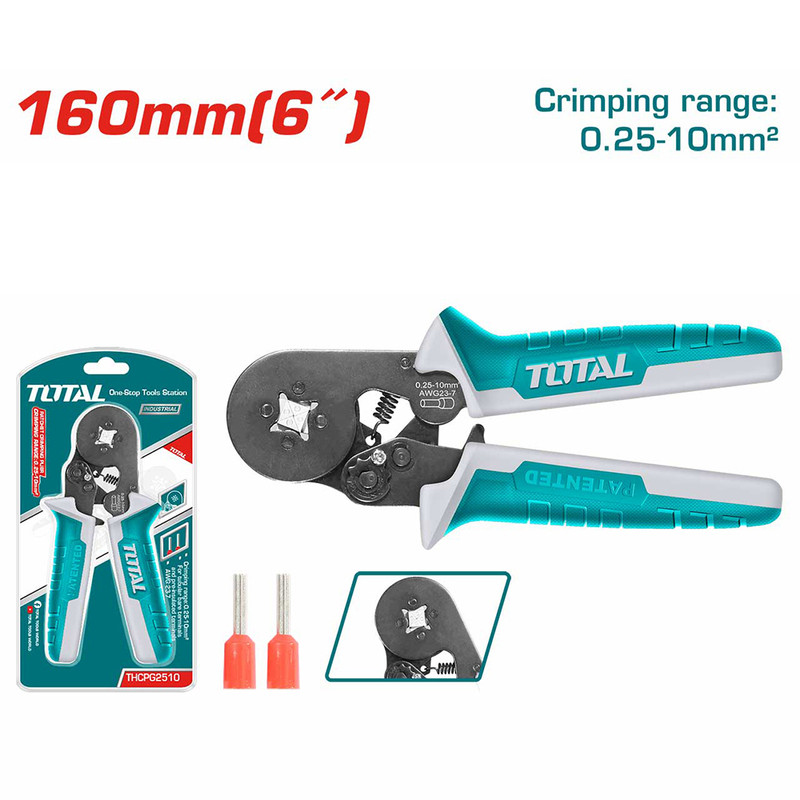 انبر پرچ وایرشو صنعتی توتال کد THCPG2510 سایز 6 اینچ انبر پرچ وایرشو صنعتی توتال کد THCPG2510 سایز 6 اینچ