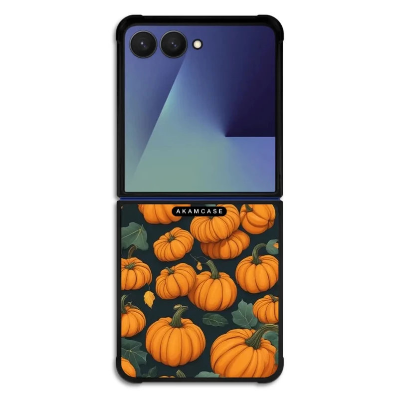 کاور آکام مدل AMC-WSGZFLIP7-PUMPKIN-17 مناسب برای گوشی موبایل سامسونگ Galaxy Z Flip 7