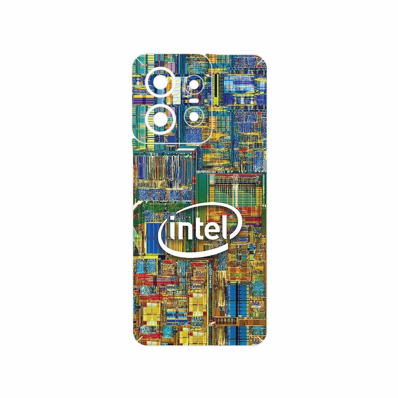 برچسب پوششی ماهوت مدل Intel مناسب برای گوشی موبایل موتورولا Edge 50 Pro