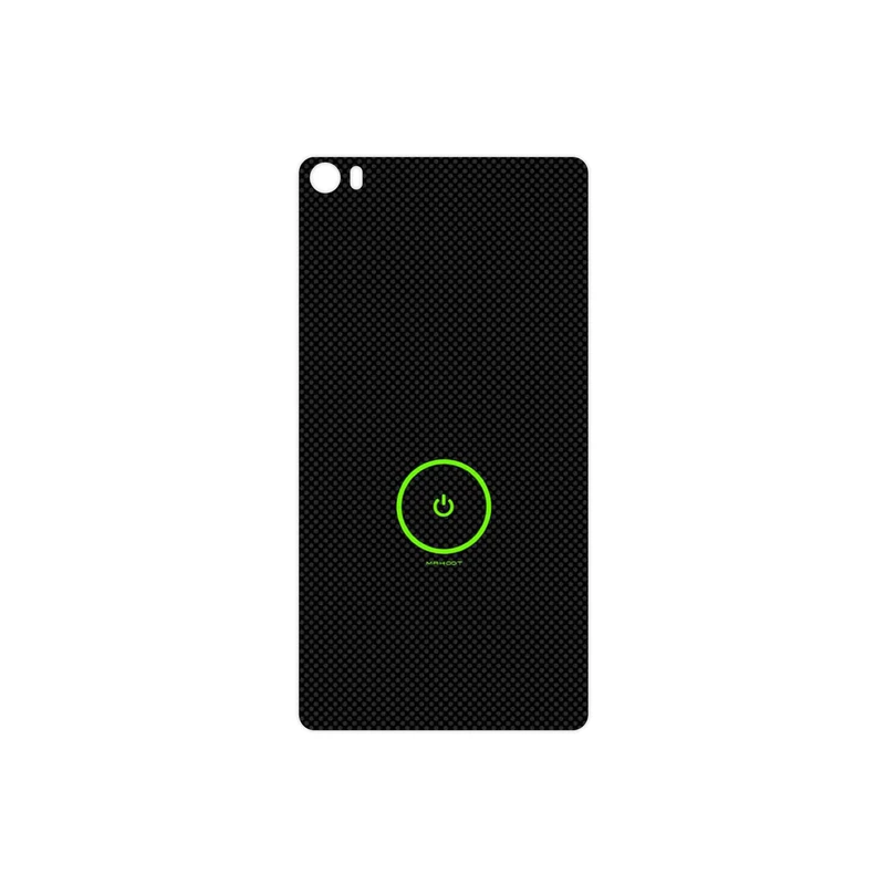 برچسب پوششی ماهوت مدل Minimal Power Button مناسب برای گوشی موبایل هوآوی P8 Max