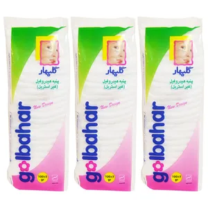 پنبه آرایشی مدل هیدروفیل کد SMB4055 بسته 3 عددی