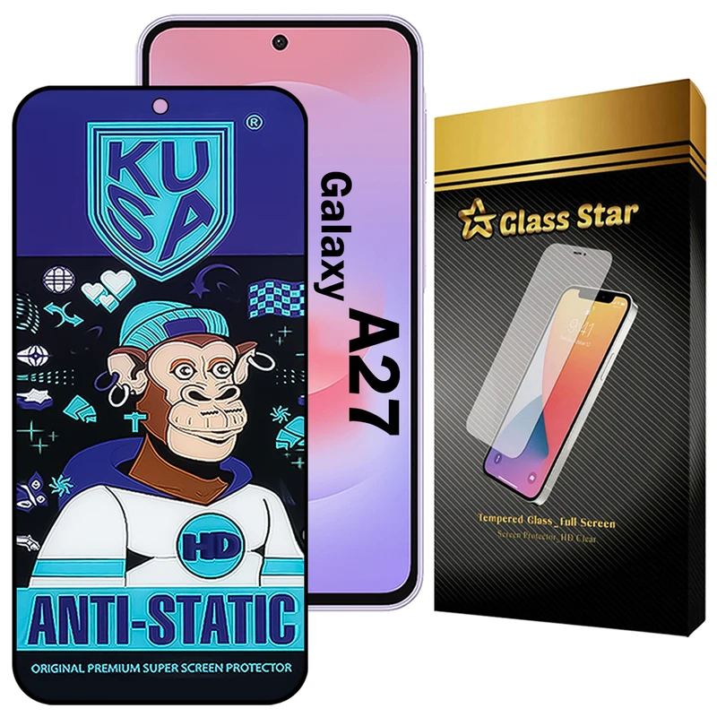  محافظ صفحه نمایش گلس استار مدل KUAG مناسب برای گوشی موبایل سامسونگ Galaxy A27