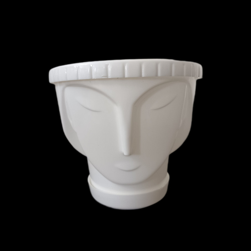 گلدان طرح چهره بسته سه عددی