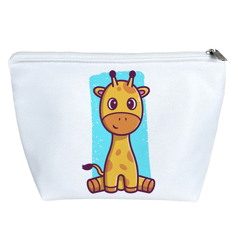 کیف لوازم آرایش دخترانه خندالو مدل زرافه کد 2335