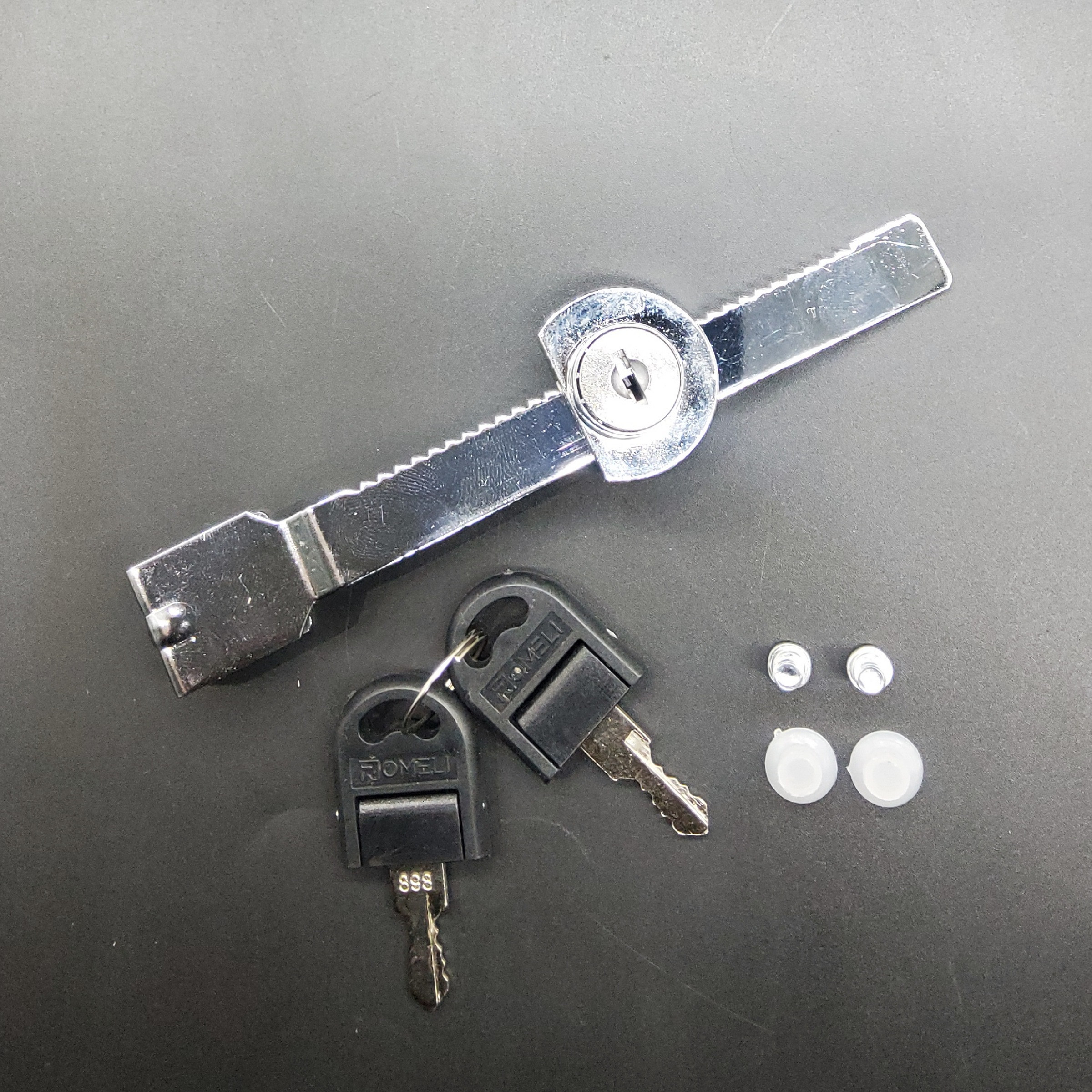 قفل درب شیشه ای روملی مدل r606