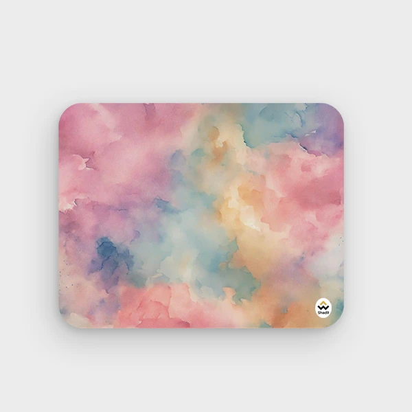 ماوس پد شادیت مدل نقاشی آبرنگ انتزاعی کد01 سایز 24*19 سانتیمتر