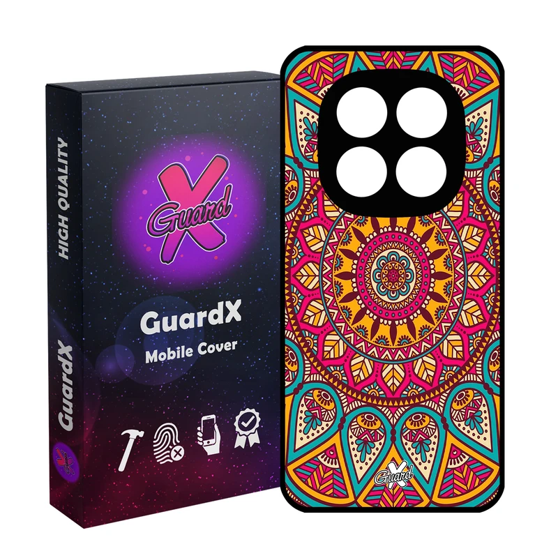 کاور گارد ایکس طرح Mandala مدل 10131 مناسب برای گوشی موبایل شیائومی Redmi Note 14 Pro 4G