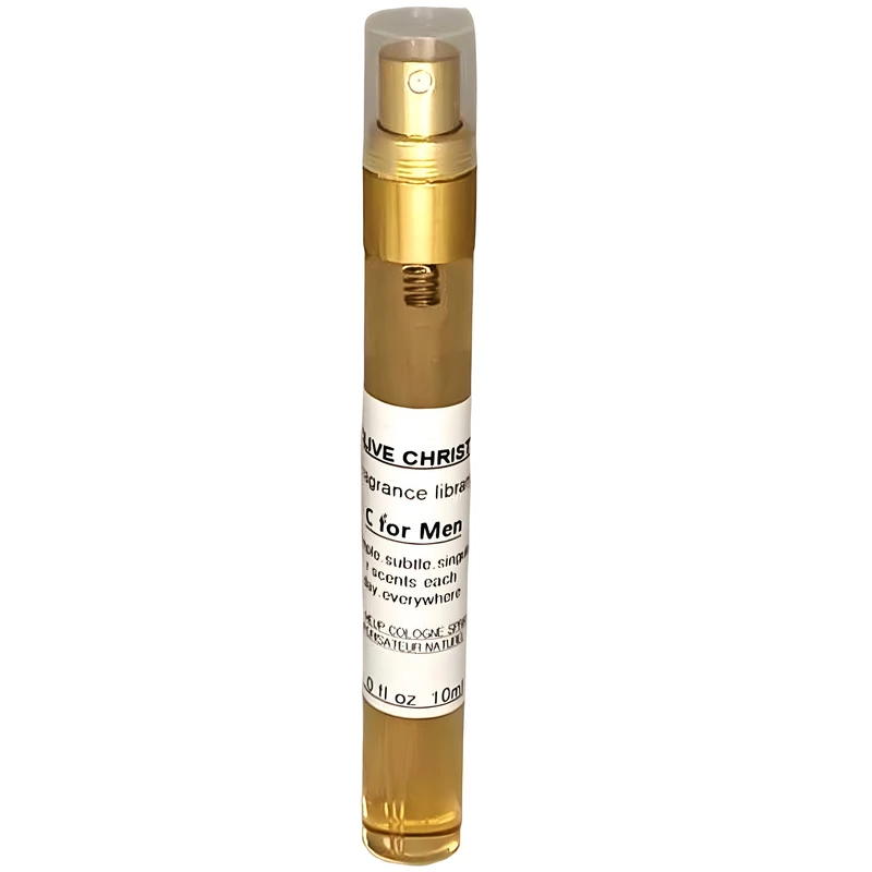 عطر جیبی مردانه کلایو کریستین مدل سی فور من با رایحه گرم حجم 10 میلی‌ لیتر