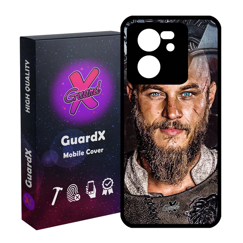 کاور گارد ایکس طرح Vikings مدل Glass10240 مناسب برای گوشی موبایل شیائومی 13T/13T Pro/Redmi K60 Ultra