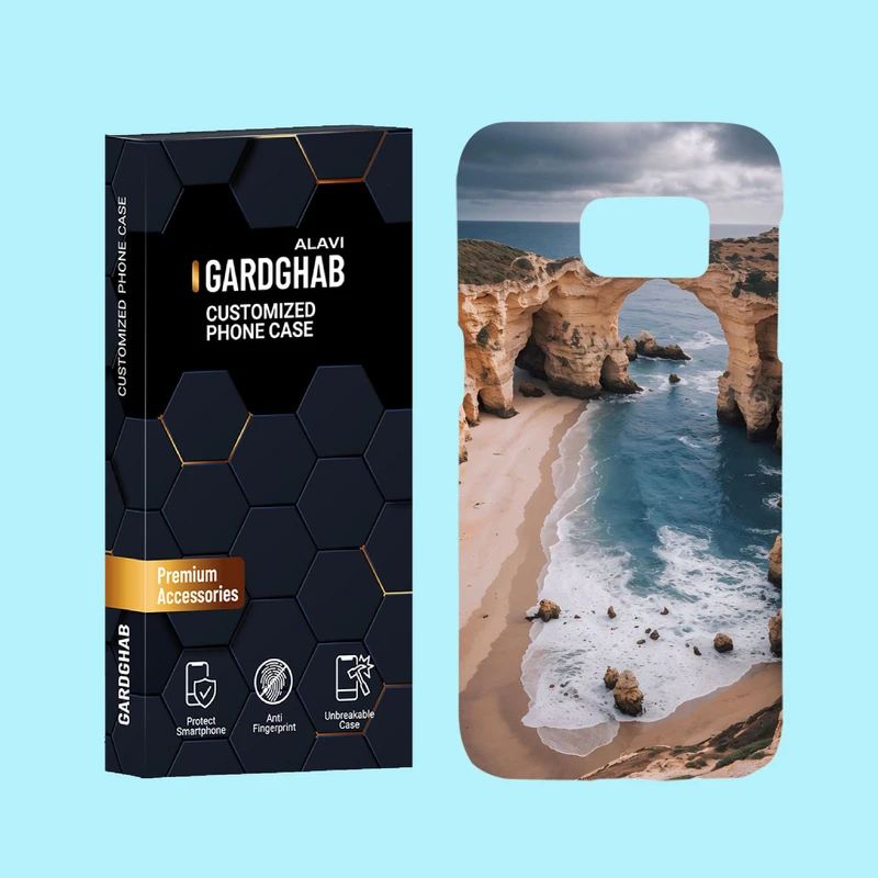 کاور گارد قاب علوی مدل منظره و طبیعت مناسب برای گوشی موبایل سامسونگ Galaxy S7