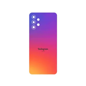MAHOOT Instagram Cover Sticker for Samsung Galaxy A32