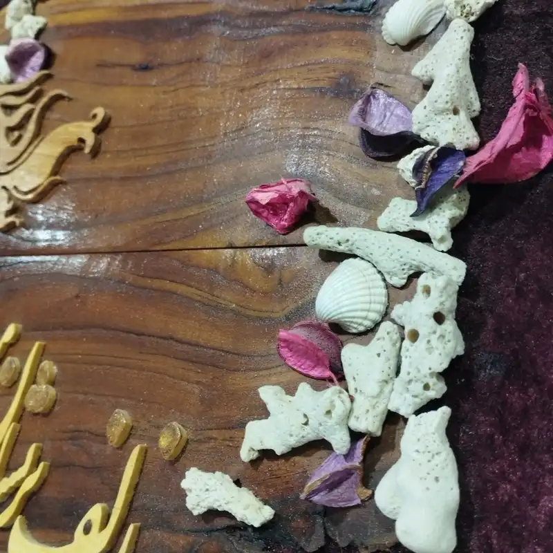 تابلو معرق کاری مدل زلف پریشان