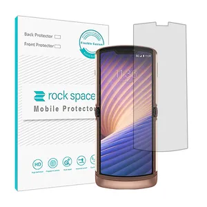 Rockspace transparent screen protector HyGEL model suitable for Motorola Razr 5G mobile phone