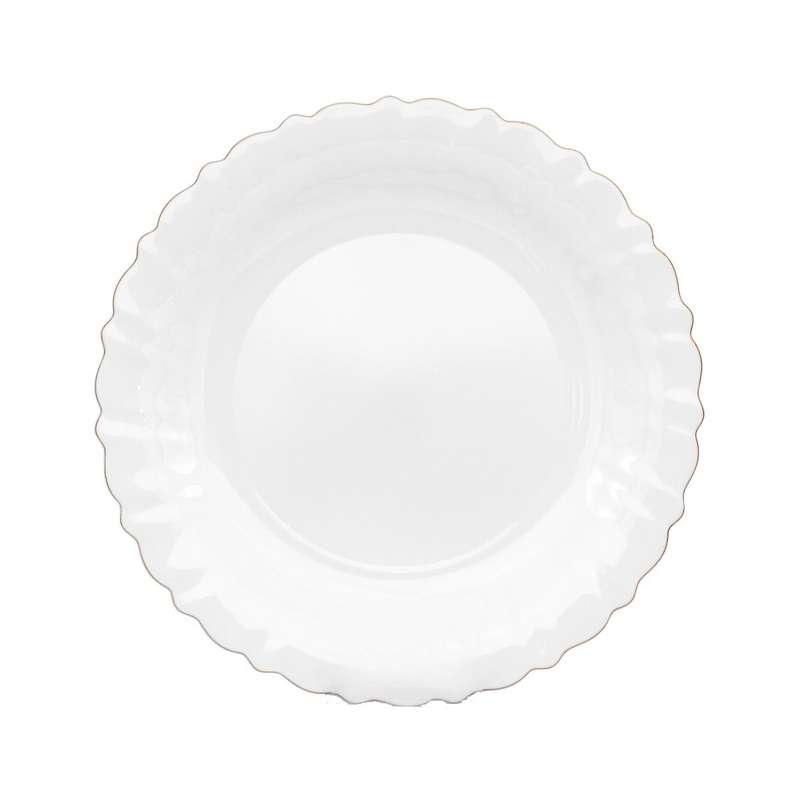 بشقاب خورش خوری دیلایت مدل لب طلا