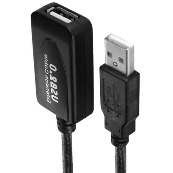 کابل افزایش طول USB 2.0 فرانت مدل FN-U2CF400  طول 40 متر