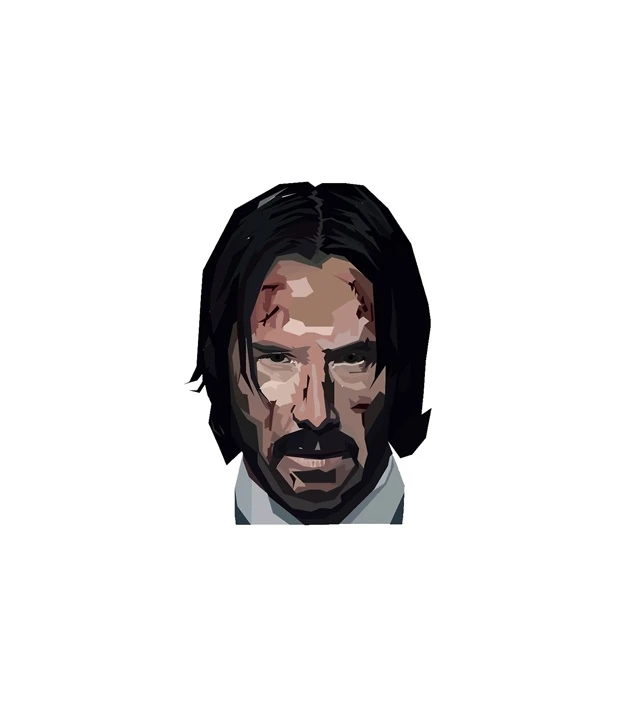 استیکر تزئینی موبایل و تبلت لولو مدل فیلم JOHN WICK کد 109