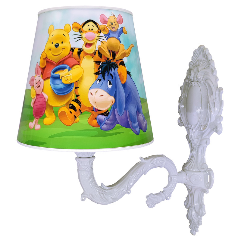 ست لوستر و آباژور و دیوارکوب اتاق کودک طرح پوو