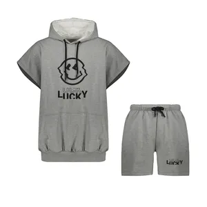 ست تی شرت و شلوارک مردانه مدل lucky