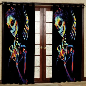 پرده مدل مخمل پانچی کد 2014 سایز 140x280 سانتی متر