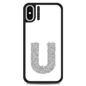 AKAM AMC-WAXSM-ALPHADOODLEBET-21 Cover For Apple iPhone Xs Max