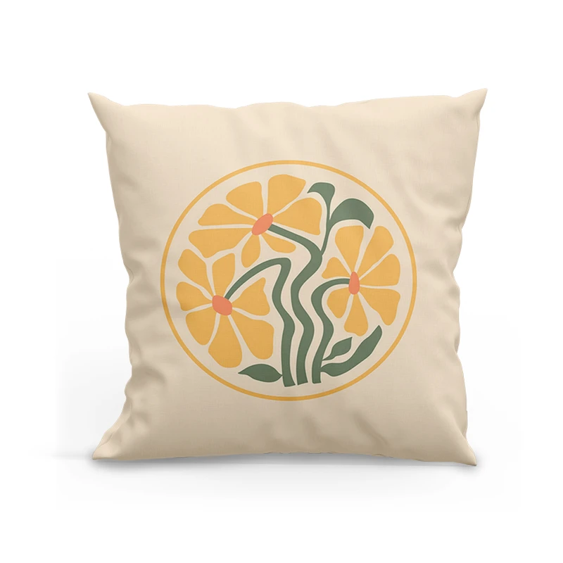 کوسن پاد آفرین مدل گلدار کد DKK6