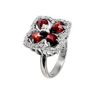 انگشتر نقره زنانه مدل 100172