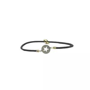 دستبند نقره مدل توخالی طرح ستاره
