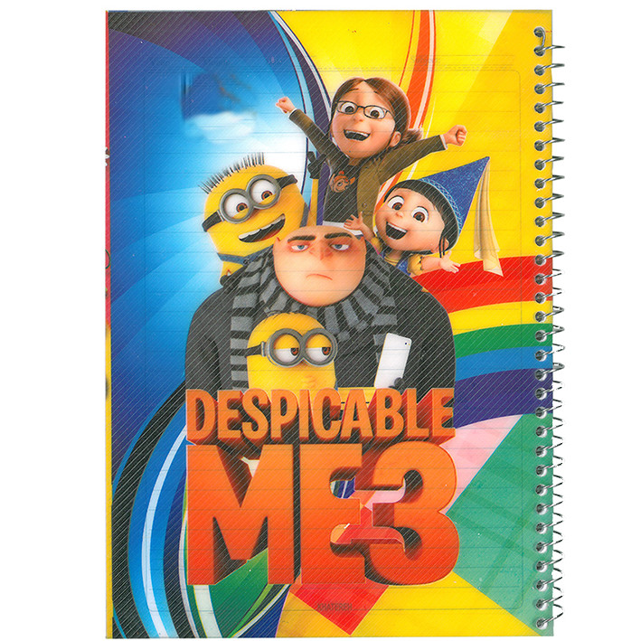 دفتر مشق 100 برگ کد 100 B02 مجموعه 3 عددی