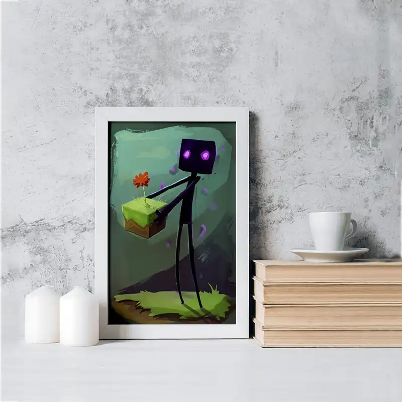 تابلو خندالو مدل بازی ماینکرافت کد 23251