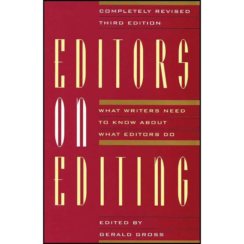 کتاب Editors on Editing اثر Gerald C. Gross انتشارات Grove Press