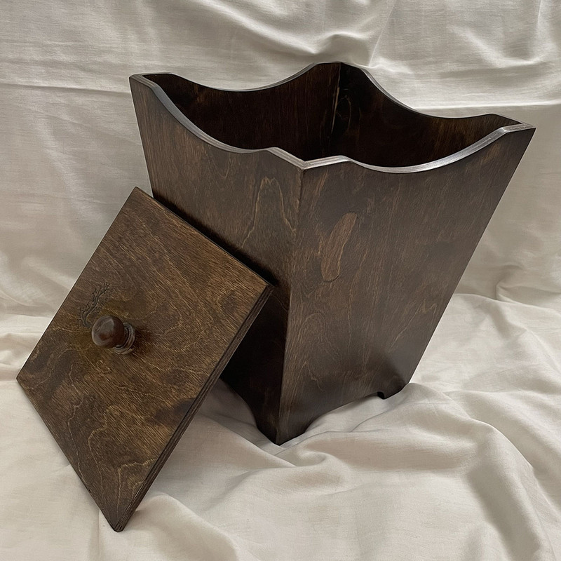 ست سطل و جای دستمال کاغذی کد 125