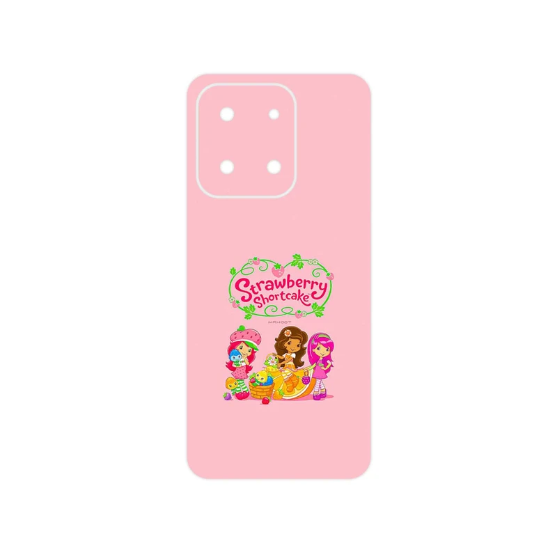 برچسب پوششی ماهوت مدل Strawberry Shortcake مناسب برای گوشی موبایل شیائومی Poco C85